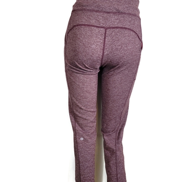 LuluLemon Ready To Rulu Heathered Fleece Savannah Size 4 - Picture 3 of 13